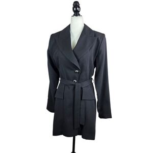 Christian Chenail Muse vintage wool belted blazer